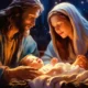 Joseph, Mary and Baby Jesus