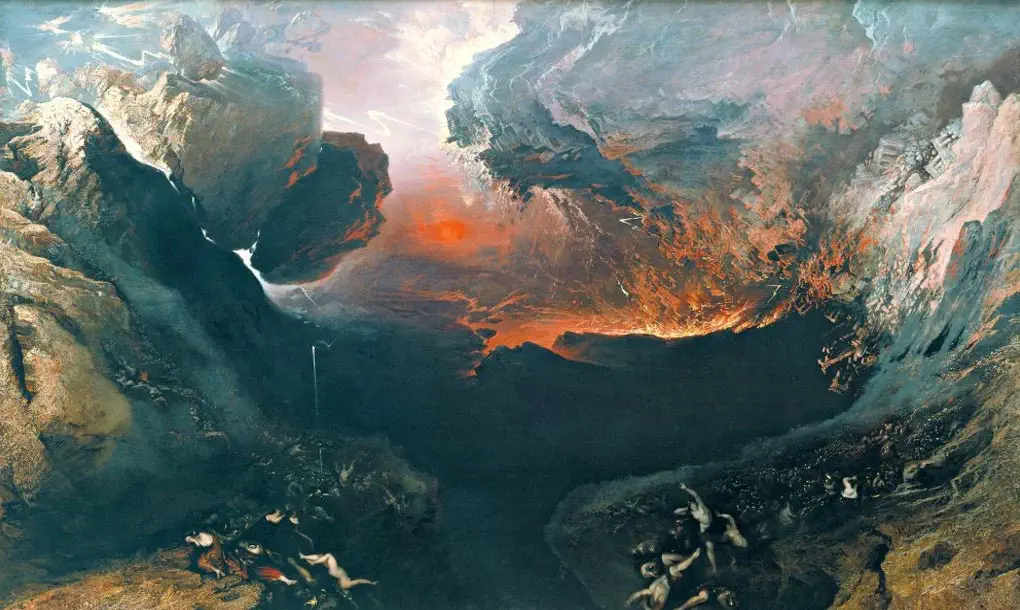 Are we in the end times? - Pictured: Great day of Wrath by John Martin (1853)